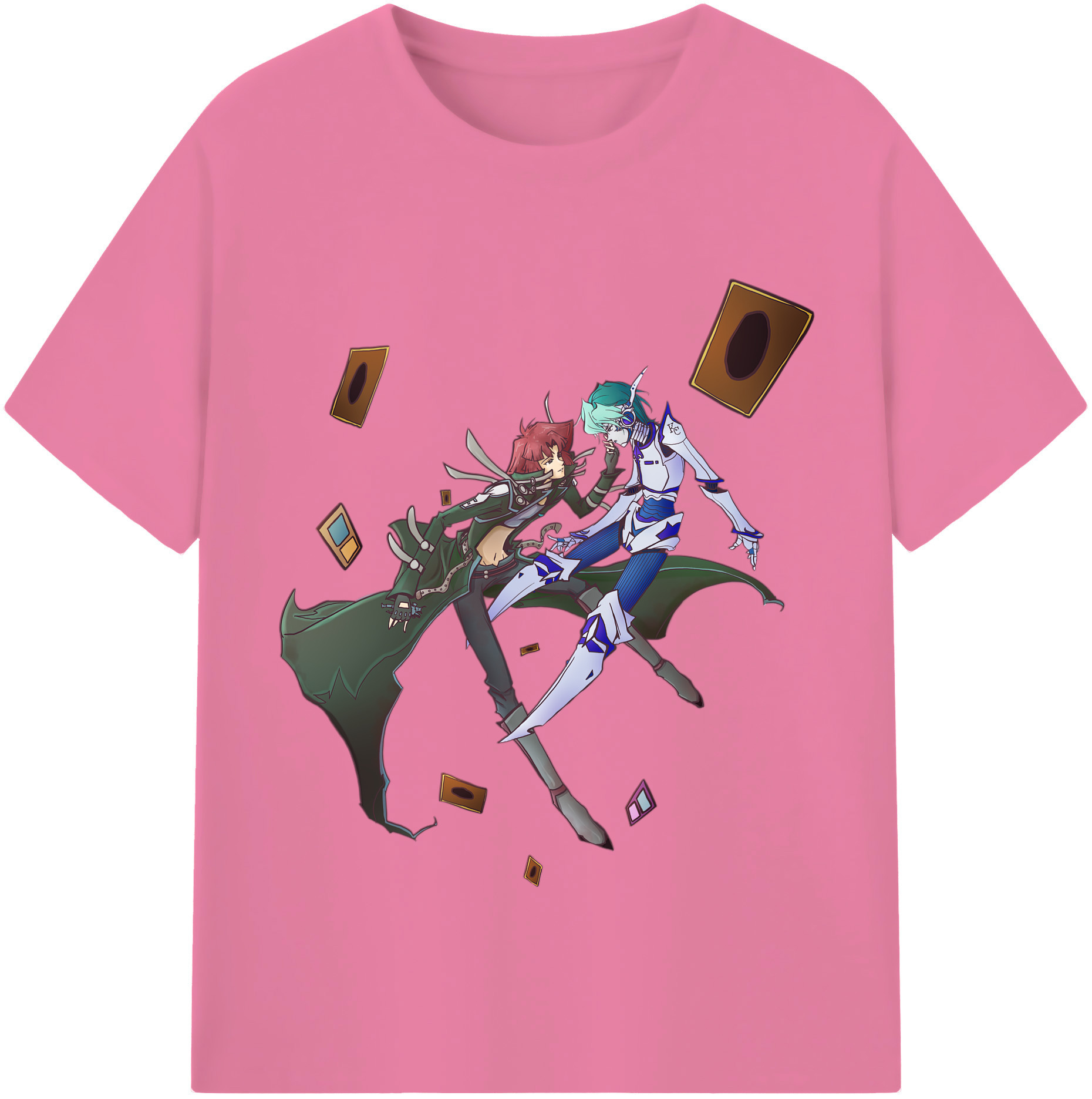（画像用） 遊☆戯☆王 Yu-Gi-Oh! 綿100％半袖Tシャツ（フロントプリント）